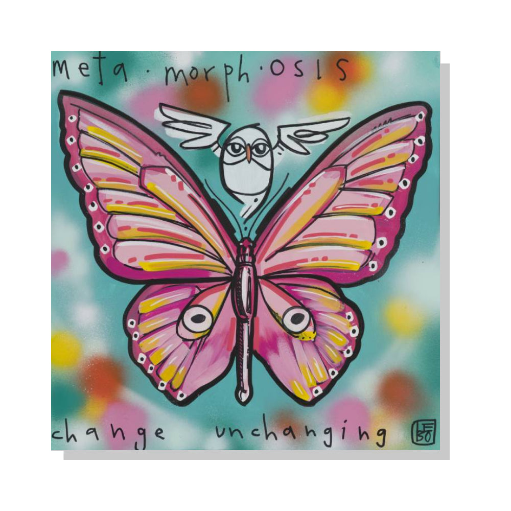 Metamorphosis, Change Unchanging - Lebo Steel Mineral Print